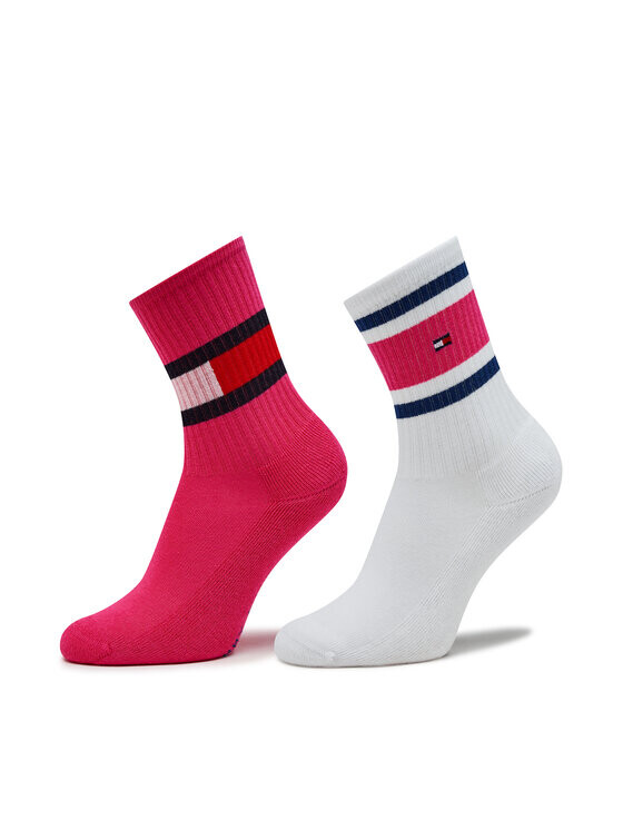 

Комплект из 2-х высоких детских носков Tommy Hilfiger, мультиколор