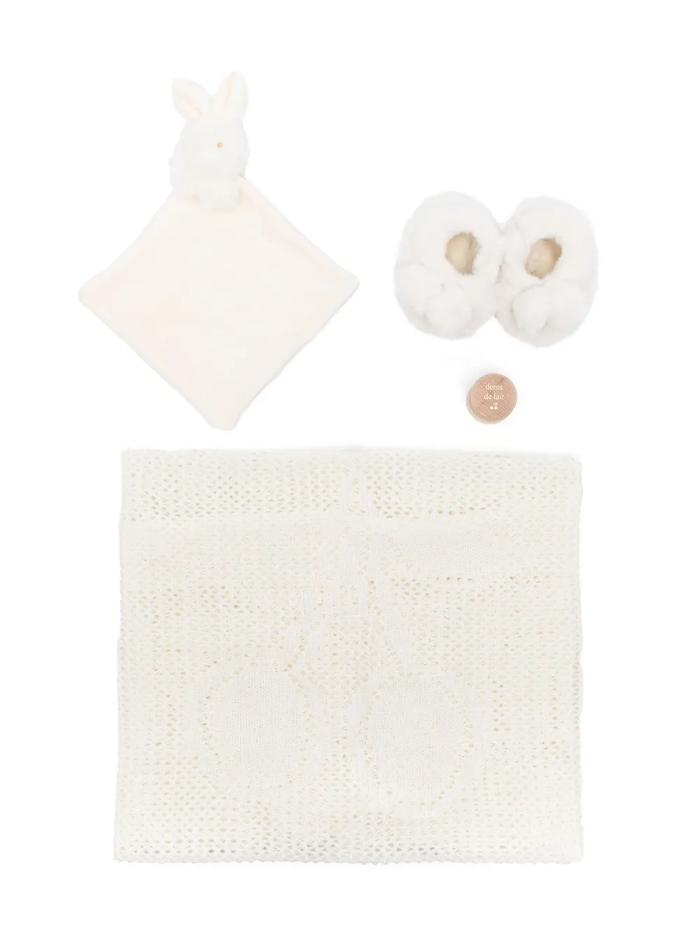 

Комплект Nighttime из четырех предметов Bonpoint, нейтральный