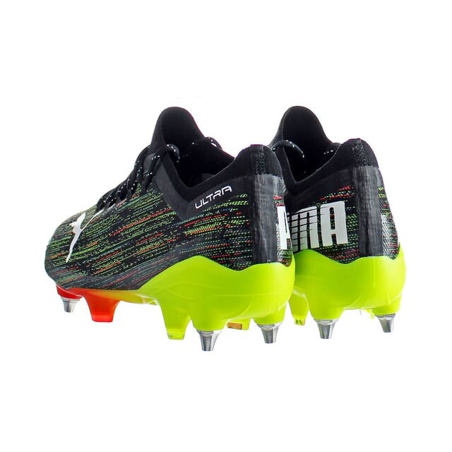 Черные мужские футбольные бутсы Ultra 1 2 mxsg Puma, черный — фото 3