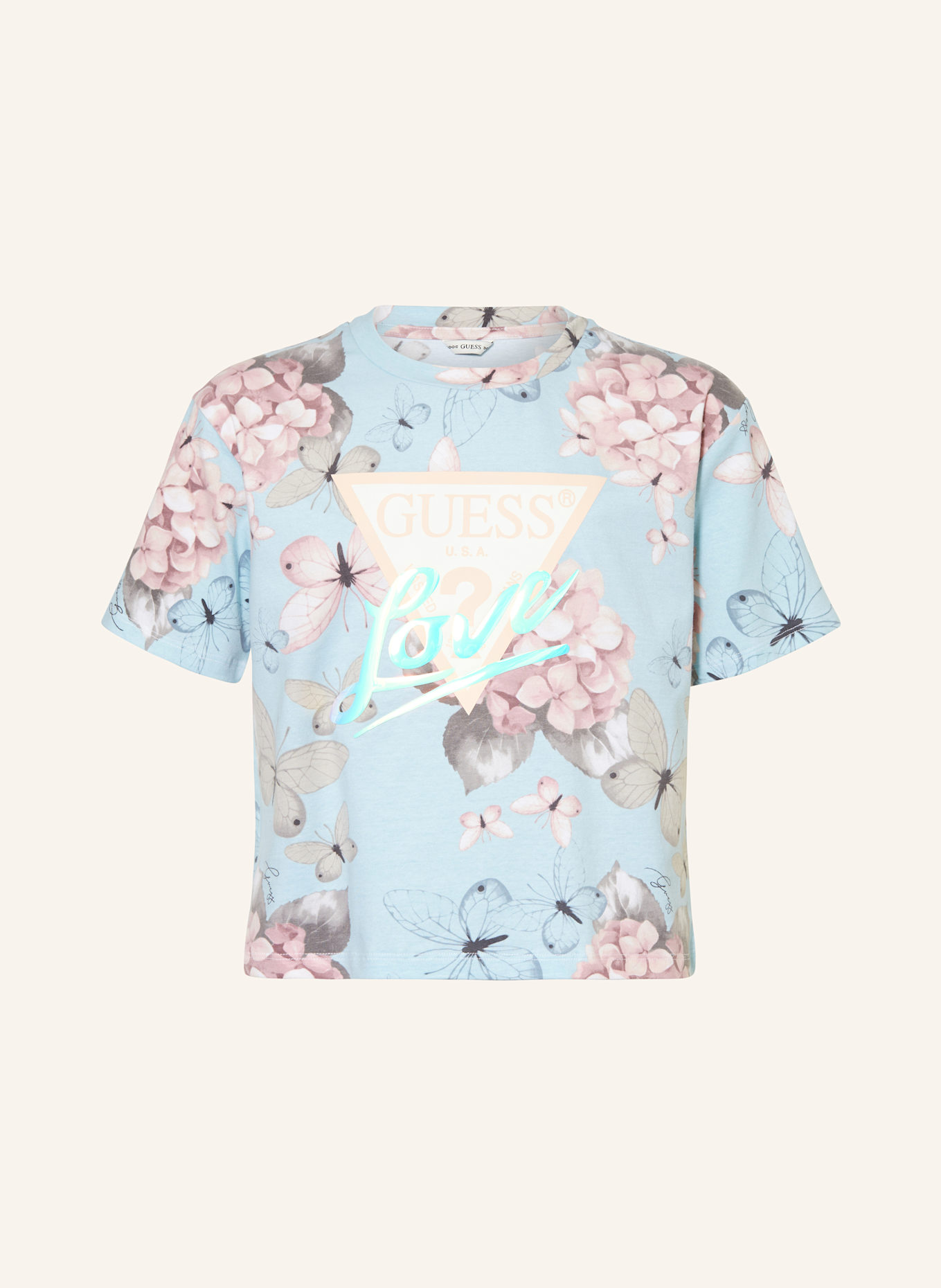 

Футболка Guess, мультиколор