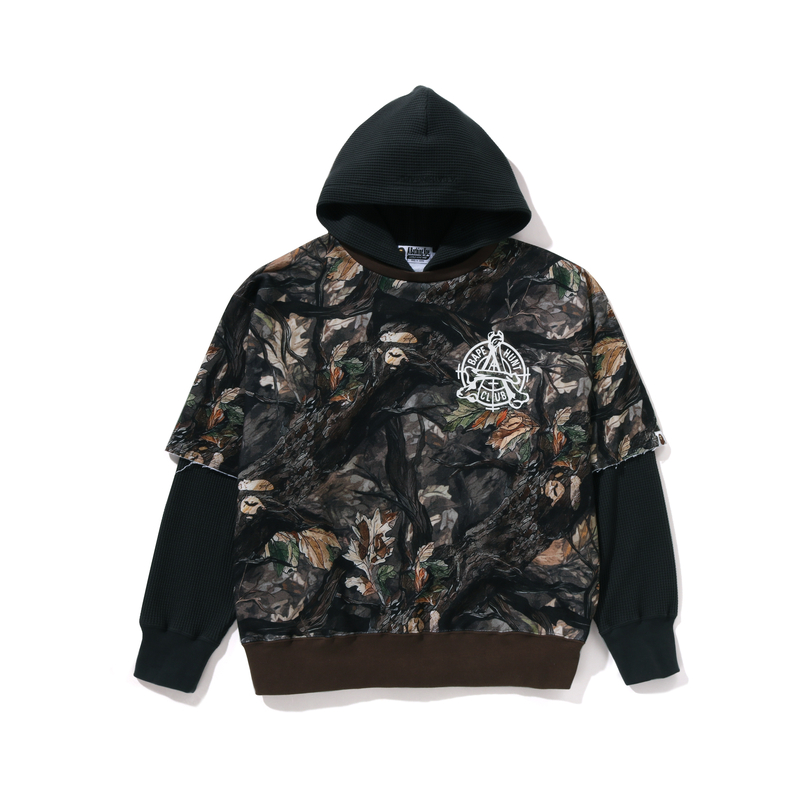 

Толстовка Tree Edge Camo Collection FW25 мужская A BATHING APE, коричневый