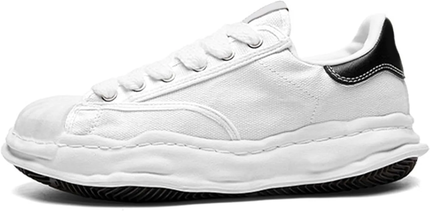 Холщовые кроссовки Hanraz Damen Weiß - низкие кеды в стиле ретро Turnschuhe Sommerschuhe унисекс Stoff Barfußschuhe Freizeit Leicht Breite Sportschuhe Bequem Outdoor Halbschuhe Stoffschuhe, белый — фото 3