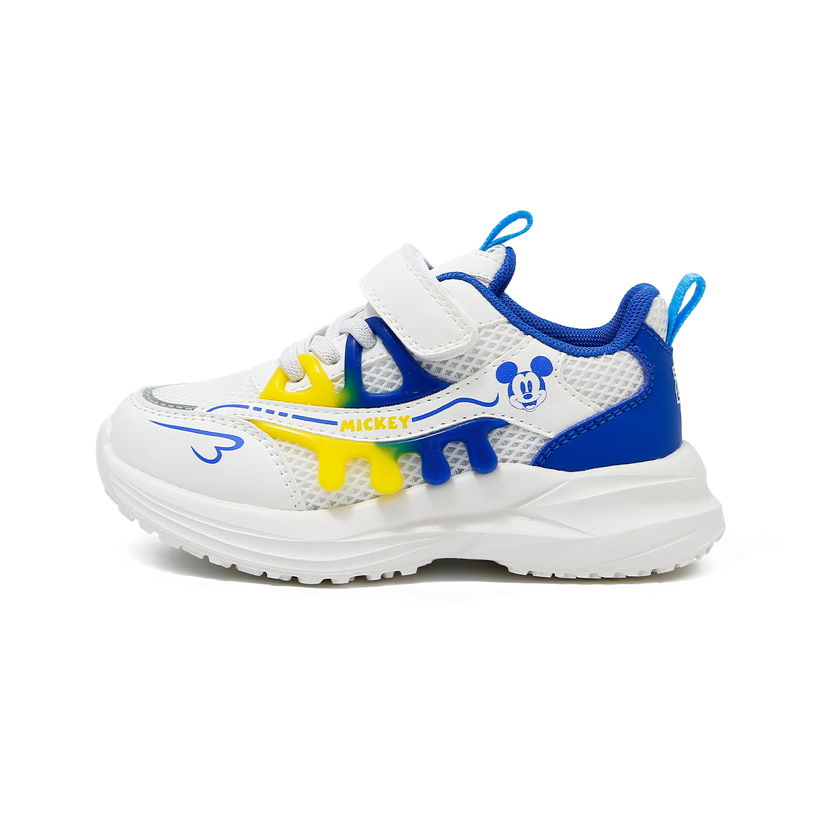 

Повседневная обувь Mickey Kids для начальной школы Disney, белый/синий