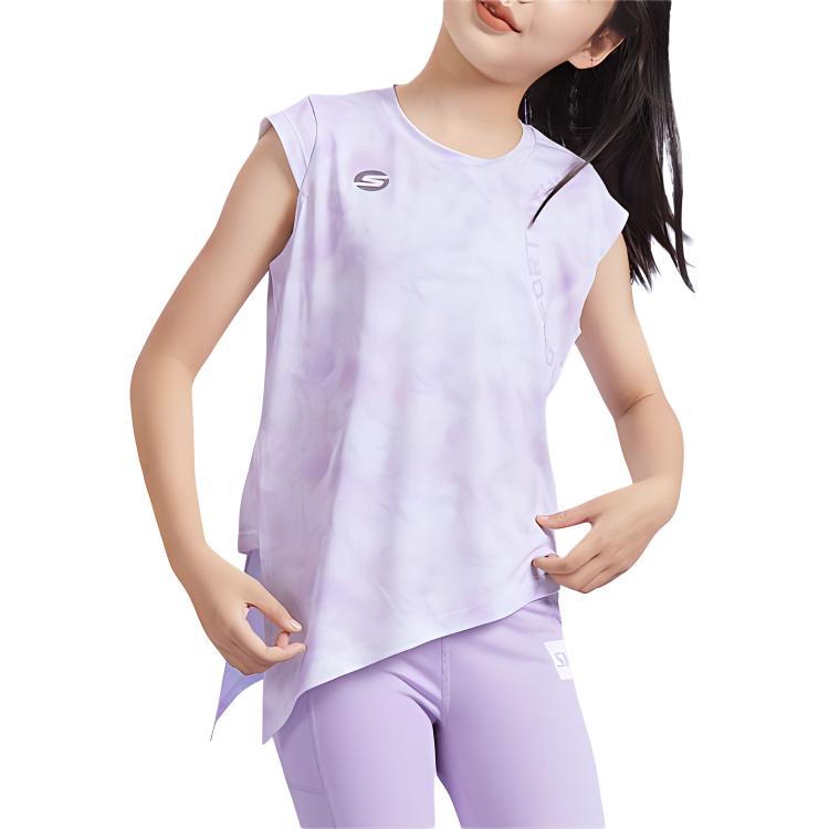 Футболка Breeze Purple White Knot Teenagers Skechers, Breeze Purple White Tie-Dye — фото 2