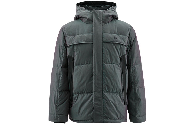 

CAT Трансформеры FW22 Толстовка с капюшоном однотонная свободного кроя утепленный пуховик унисекс, Purple