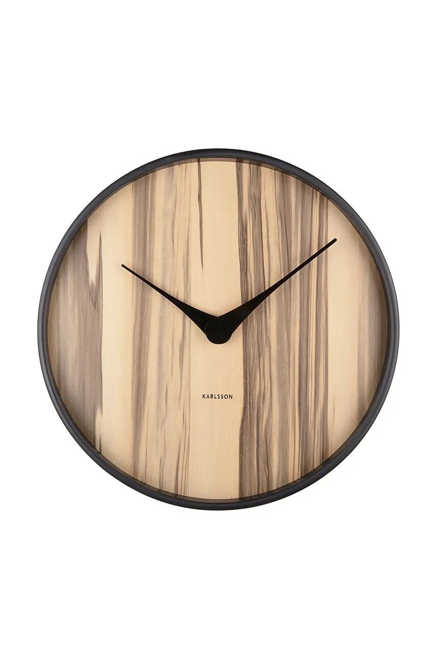 

Настенные часы Karlsson Wood Melange, мультиколор