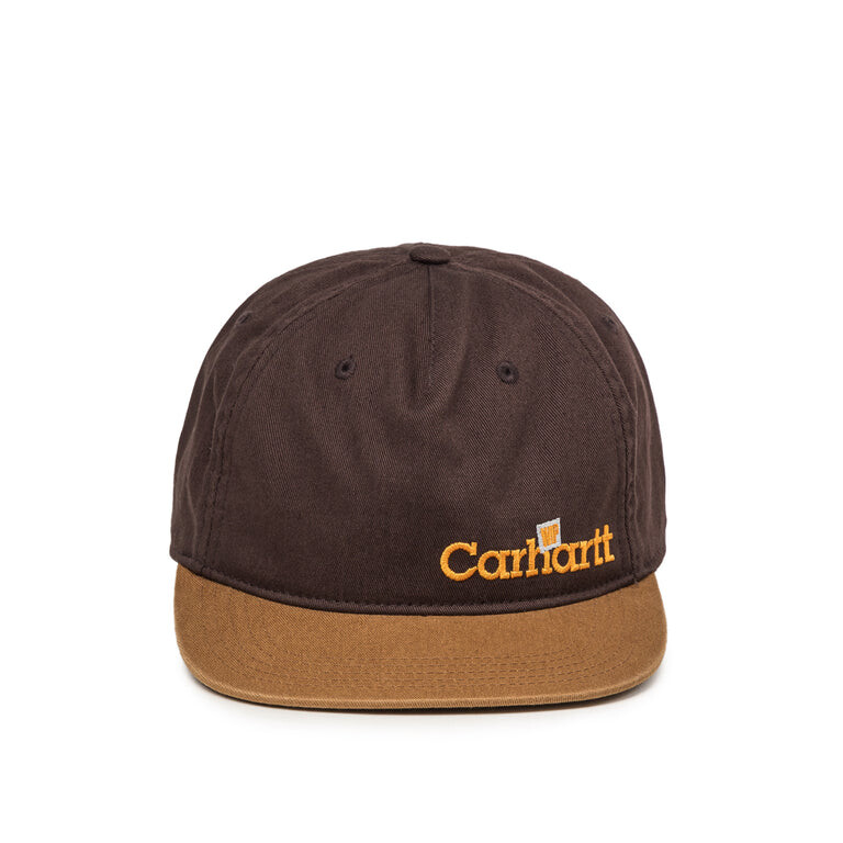 

Бейсболка label script coach cap Carhartt Wip, коричневый