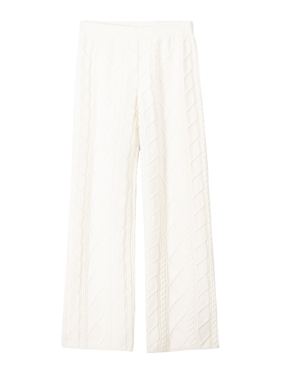 

Обычные брюки Bershka, белый