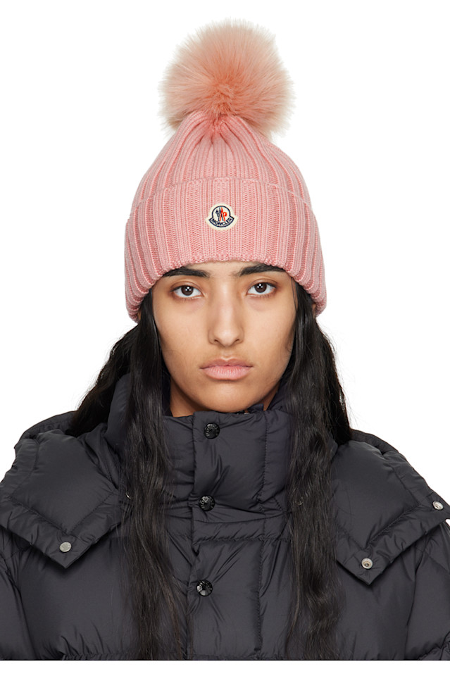 

Бомбер с помпоном Moncler, розовый