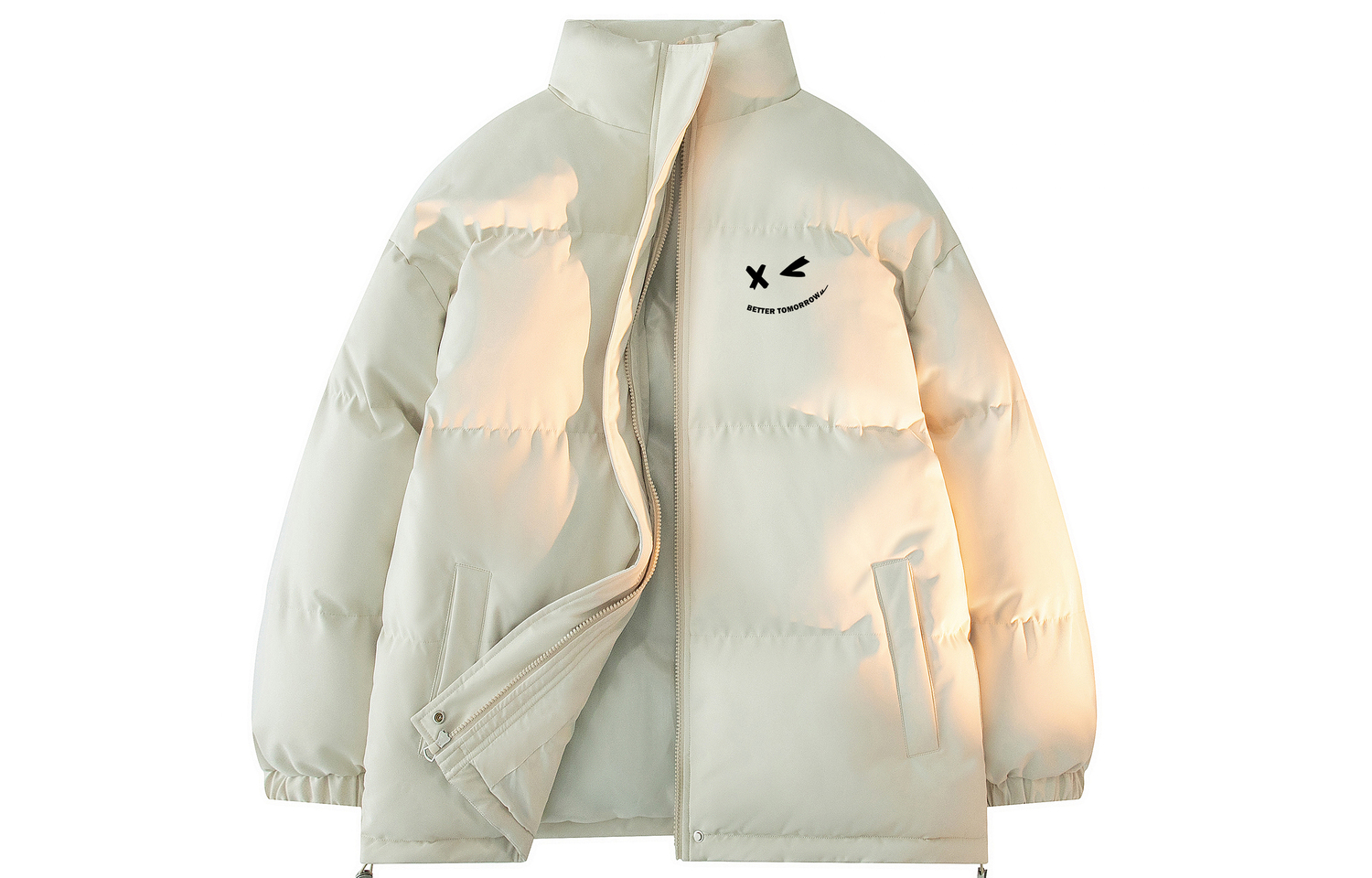 

WARRIOR Пуховик Women's, Ecru[Windproof Access Control Upgraded]