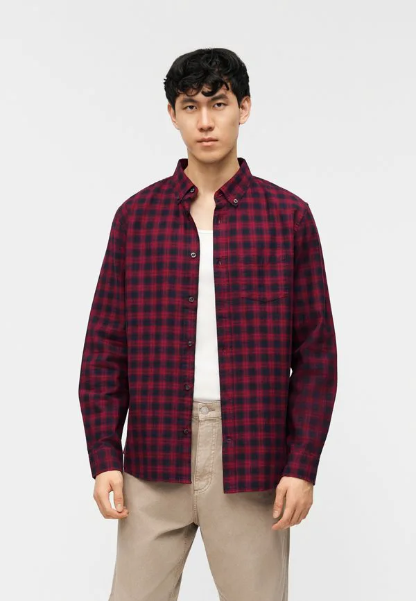 Стандартная рубашка Gap, Red/Navy