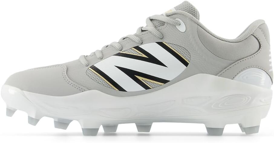 

Мужские бейсбольные кроссовки New Balance Fresh Foam 3000 V7, Mercury Red/Gold, размер 6.5 M, белый