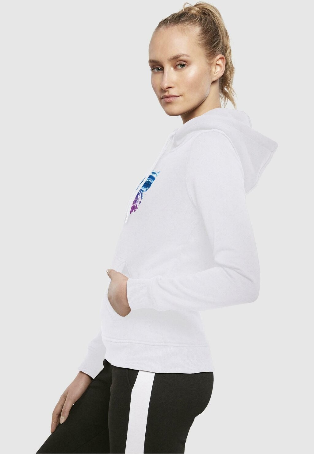 

Толстовка с капюшоном CHROMED Mister Tee, белый