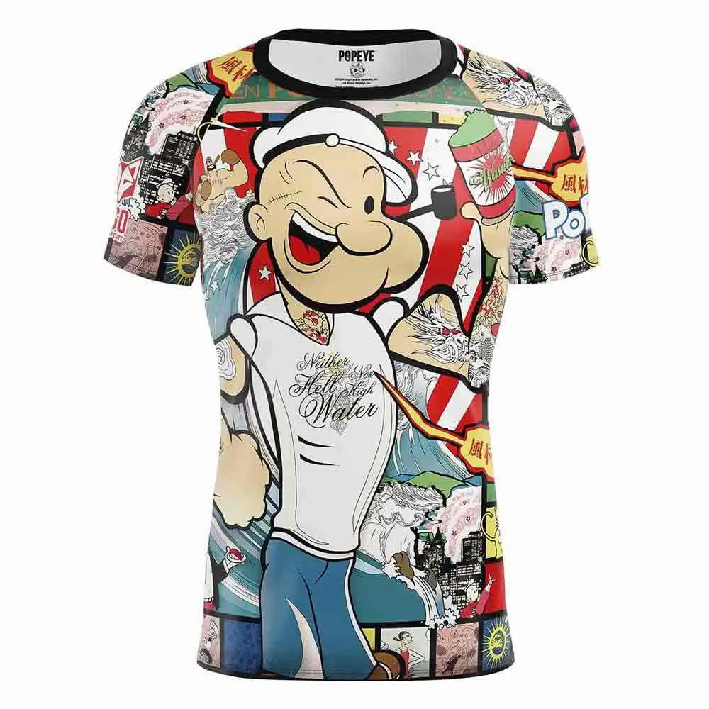 

Футболка Otso Popeye Art Show, разноцветный