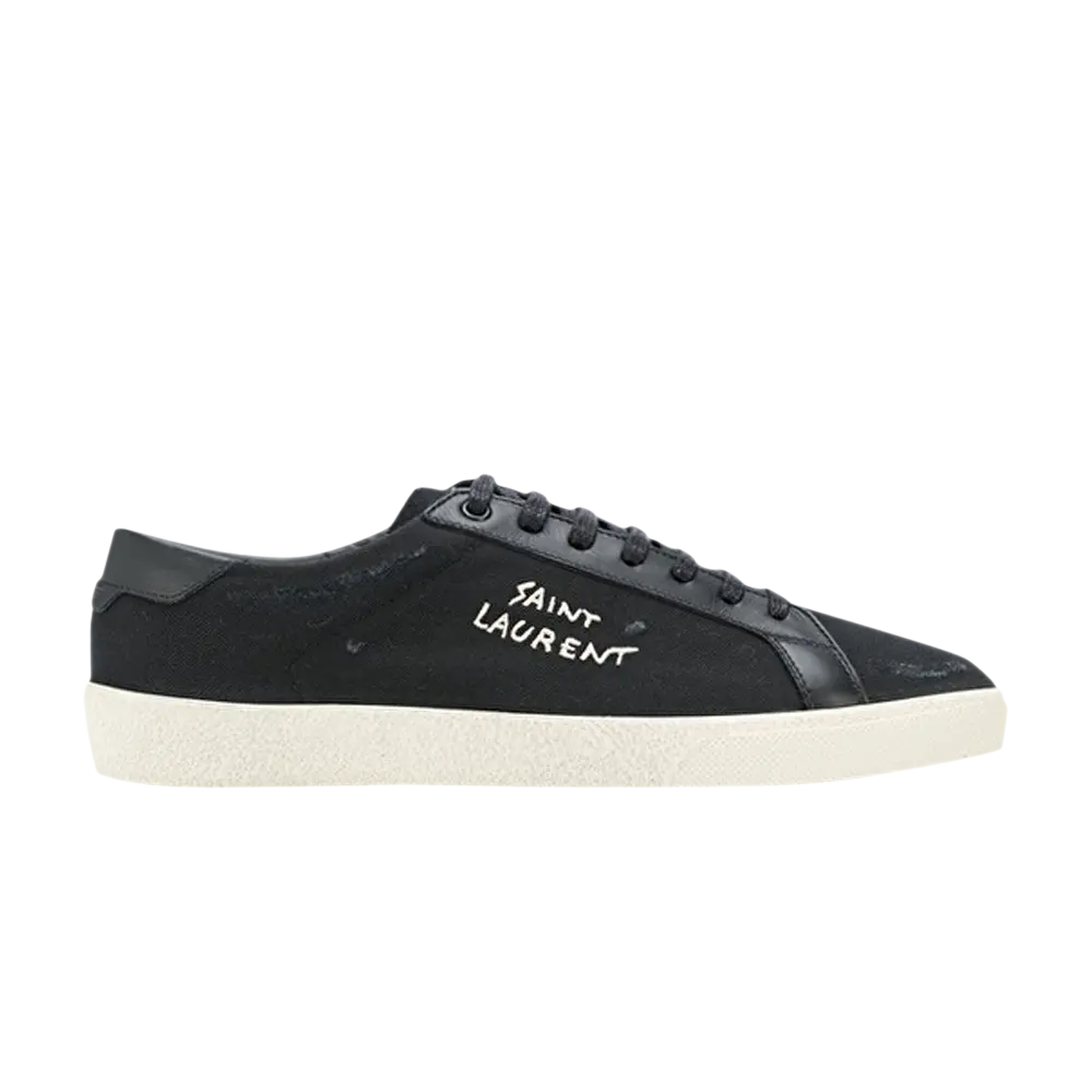 Ботинки Saint Laurent Court Classic SL-06, черный