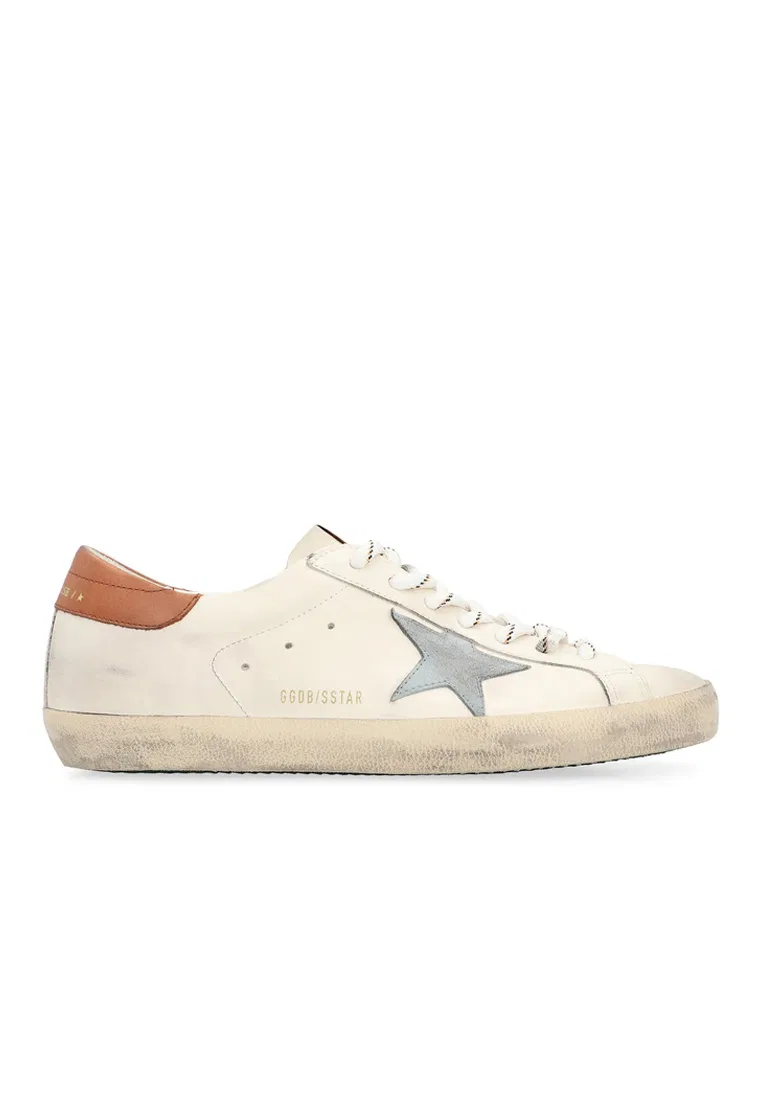 Кроссовки мужские Super-Star, модель GMF00101F007508-82998, Golden Goose, белый
