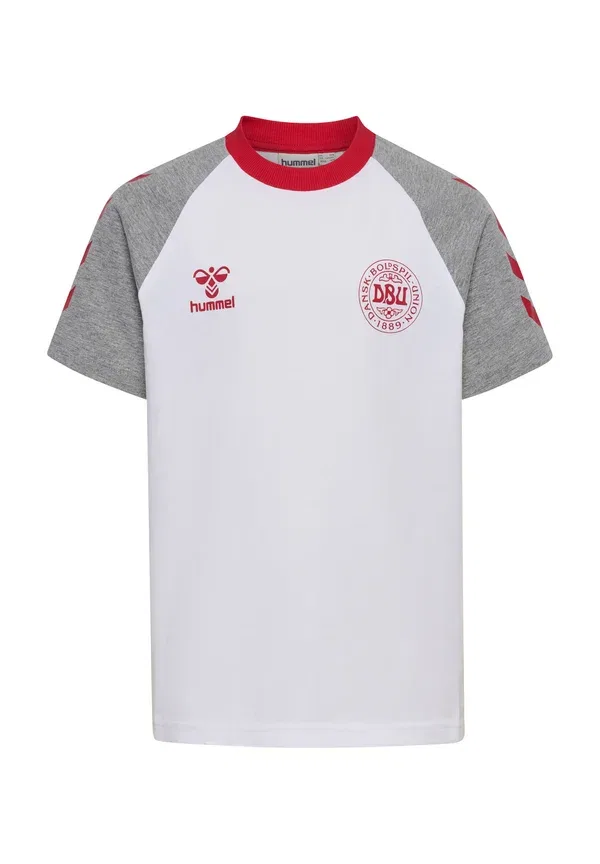 Футболка Hummel Hmljr reg dbu t-shirt s/s print t-shirt, белый