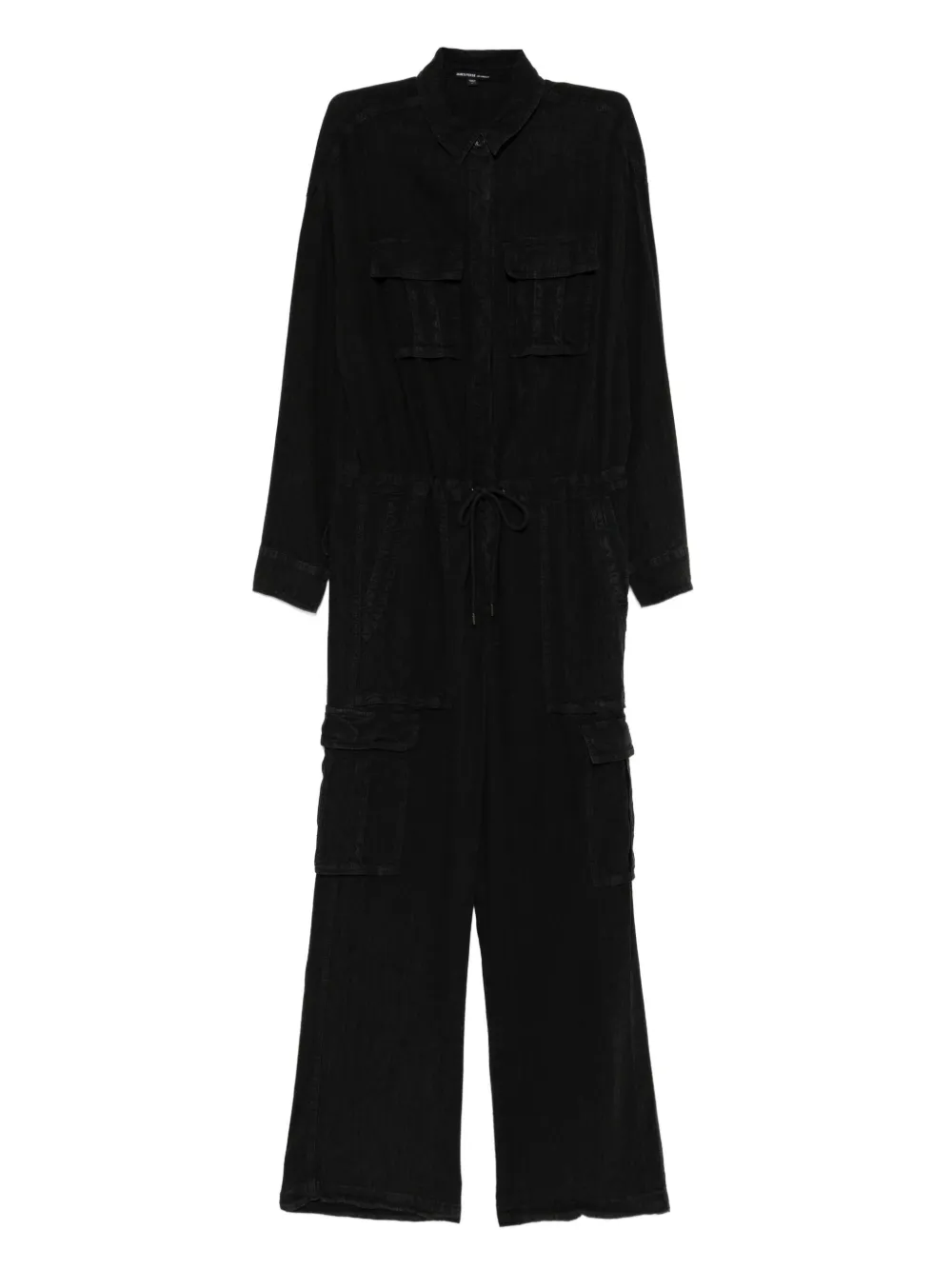 

Комбинезон с карманами карго James Perse, черный