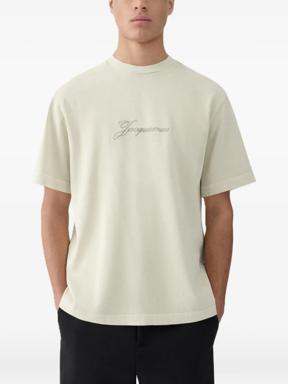 Футболка Pigmento Jacquemus, бежевый — фото 2
