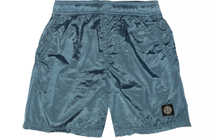 

Повседневные шорты мужские светло-голубые Stone Island, светло-голубой