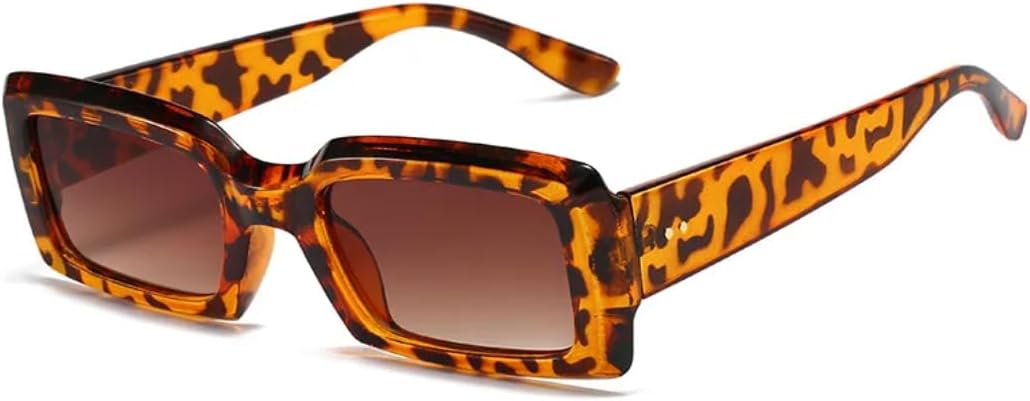 

Популярные модные женские и мужские очки, стильные цветные солнцезащитные очки фиолетового цвета, мужские солнцезащитные очки маленького размера с защитой от УФ-излучения UV400 SZVVBKK, Leopard Brown