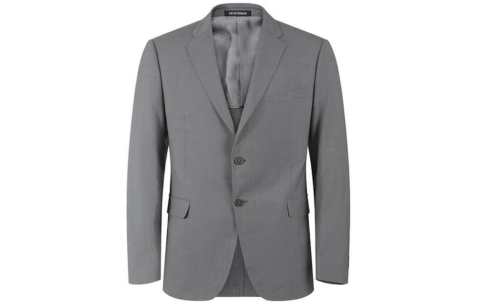 Деловой костюм мужской gray EMPORIO ARMANI — фото 4
