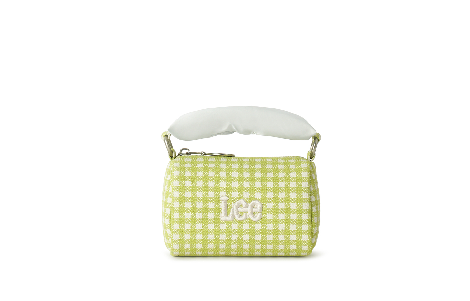 

Lee Женская зеленая клетчатая сумка из ткани, Green Plaid