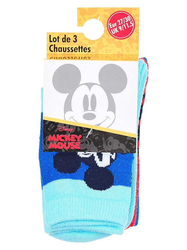 Носки Mickey, разноцветные, Disney Mickey Mouse, разноцветный — фото 3