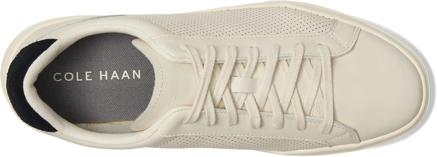 Мужские кроссовки Cole Haan Grand Crosscourt Modern Perf LTT, Ivory Black Ivory — фото 2