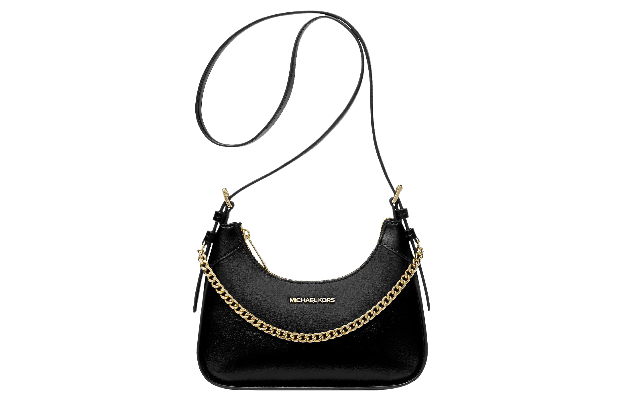 

Кожаная сумка через плечо маленькая женская черная MICHAEL KORS