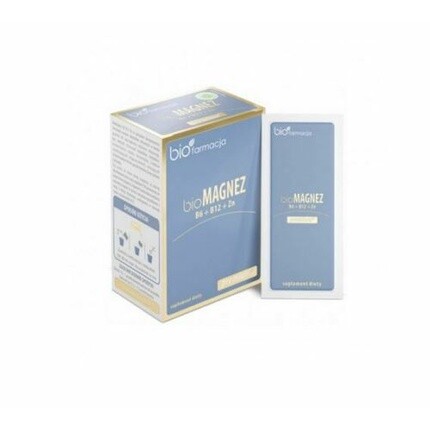 

Био магний Magnez 500Mg для усталости, стресса нервной системы, мышц сердца, Biofarmacja