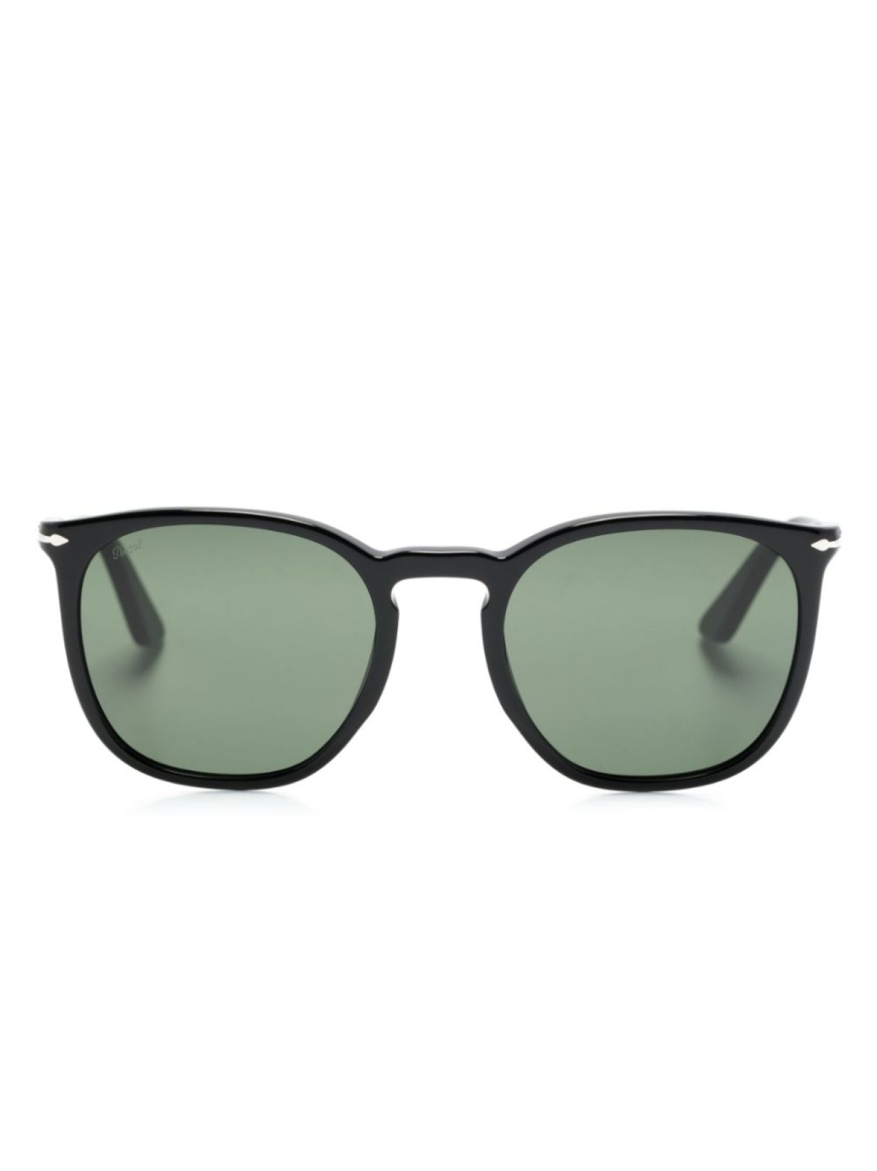 

Persol солнцезащитные очки в круглой оправе, черный