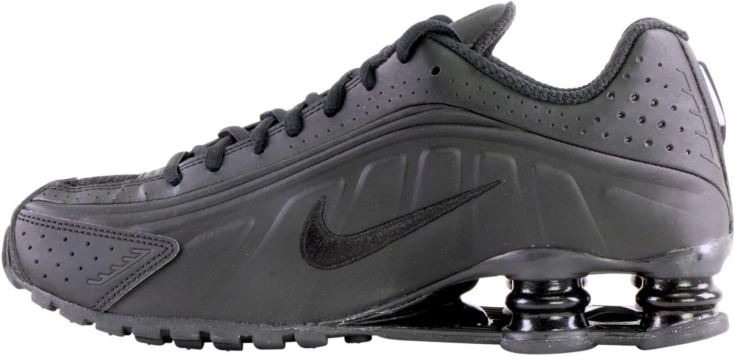 Мужские кроссовки для легкой атлетики Nike Shox R4, Black Black White 44 — фото 2