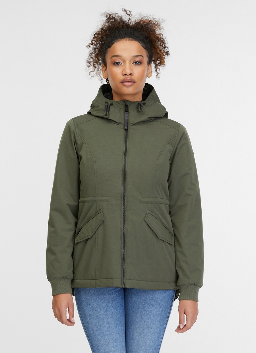 

Межсезонная куртка Ragwear, цвет Olive/Dark green