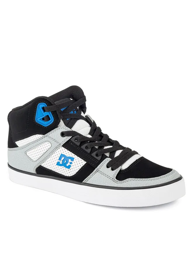 DC Shoes Кроссовки PURE HIGH-TOP WC ADYS400043-XKWB серые — фото 2