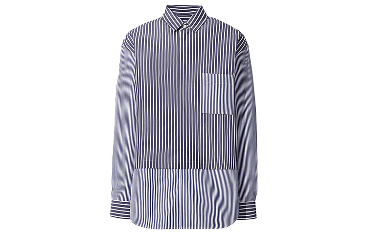 

Мужская рубашка UNIQLO, цвет Blue