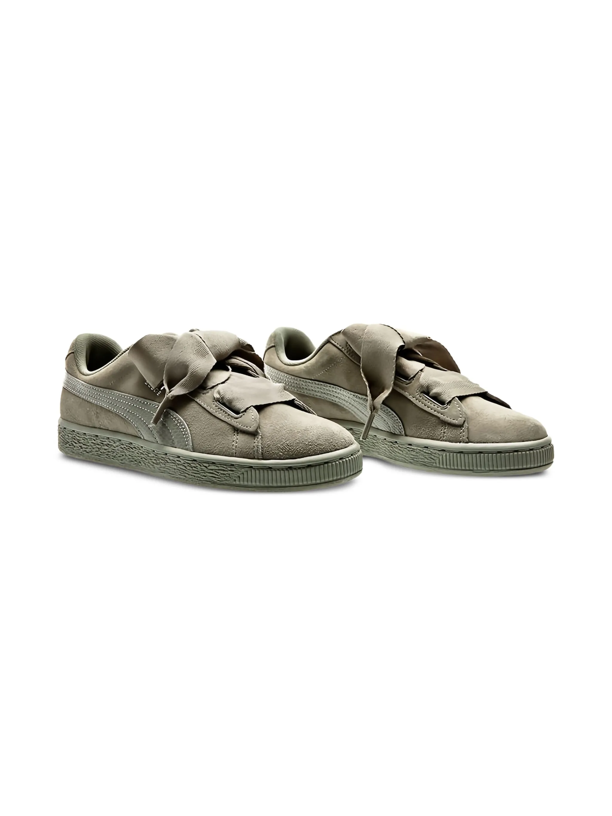 

Кроссовки Suede Heart Snake GS Rock Ridge Puma Kids, зеленый