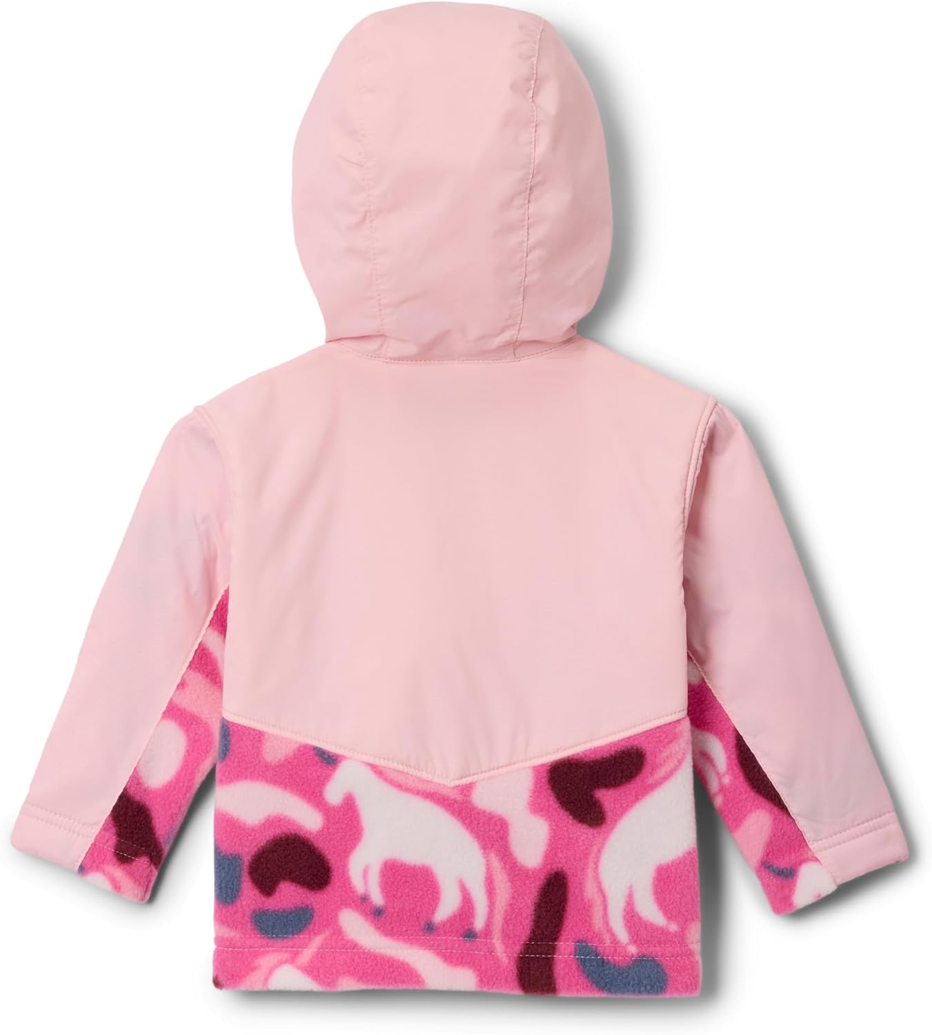 Толстовка Columbia unisex-baby Steens Mt II Overlay, Pink Ice Uniflauge/Satin Pink — фото 2