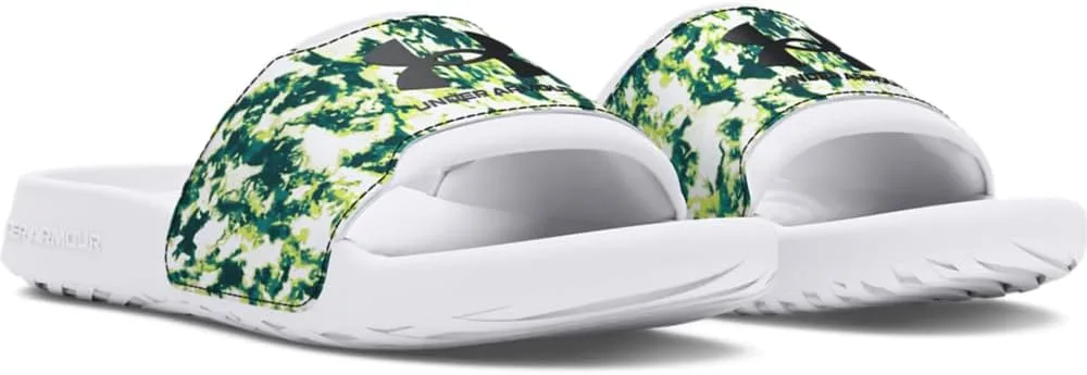 Мужские сандалии и шлепанцы Under Armor UA Ignite Select Under Armour, белый/черный — фото 2