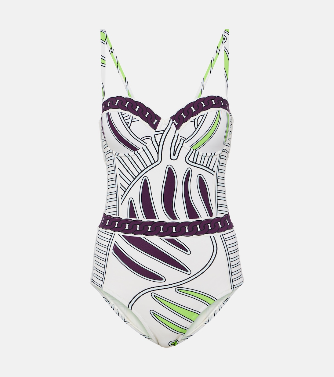 

Купальник с принтом Tory Burch, Ivory Zebra Scarf