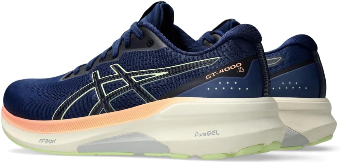 Беговые кроссовки ASICS GT-4000 4 для мужчин, голубой — фото 3