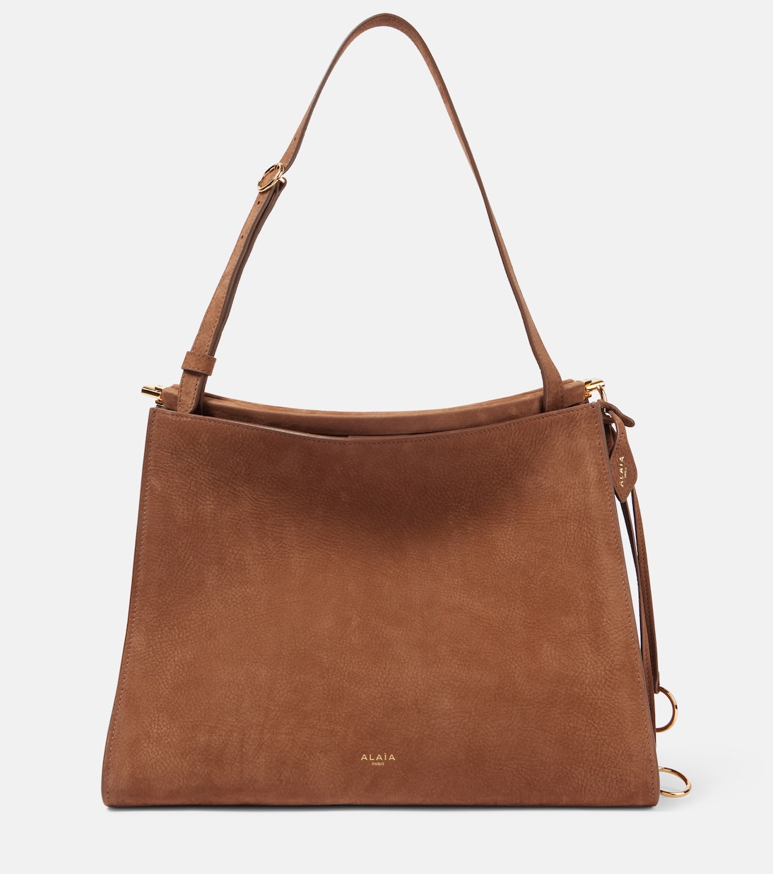 

Le Click Medium кожаная сумка через плечо Alaïa, Terre D Ombre