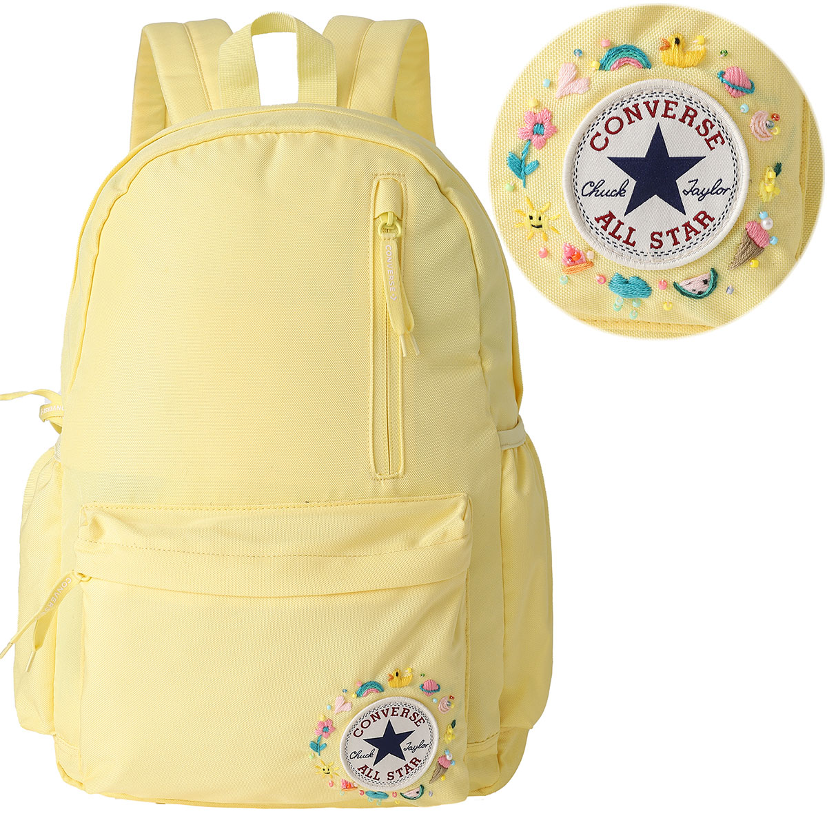 

Converse Полиэстеровый рюкзак унисекс яично-желтый
