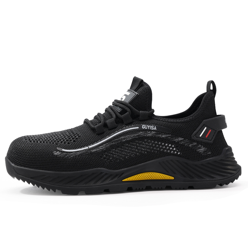 

Кроссовки Safety & Protective Shoes Men's Low top GUYISA, Black