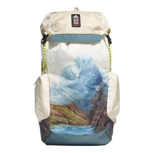 

Рюкзак adidas Explorer Primegreen Backpack 'Aluminium Blue Oxide', бежевый