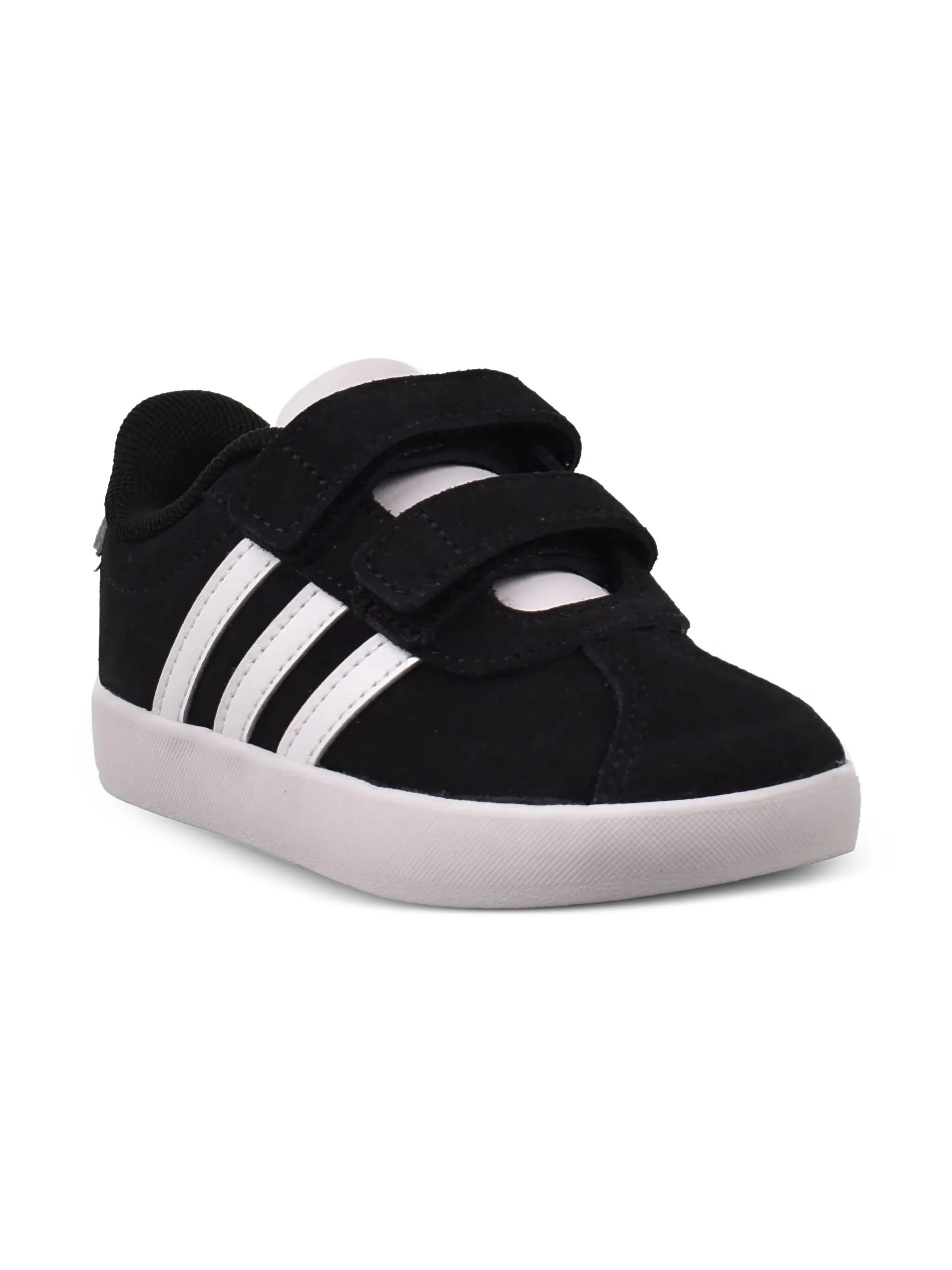 Кроссовки VL Court 3.0 Core Black/White Adidas Kids, синий — фото 2