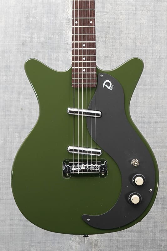 

Электрогитара Danelectro Blackout 59 Green Envy