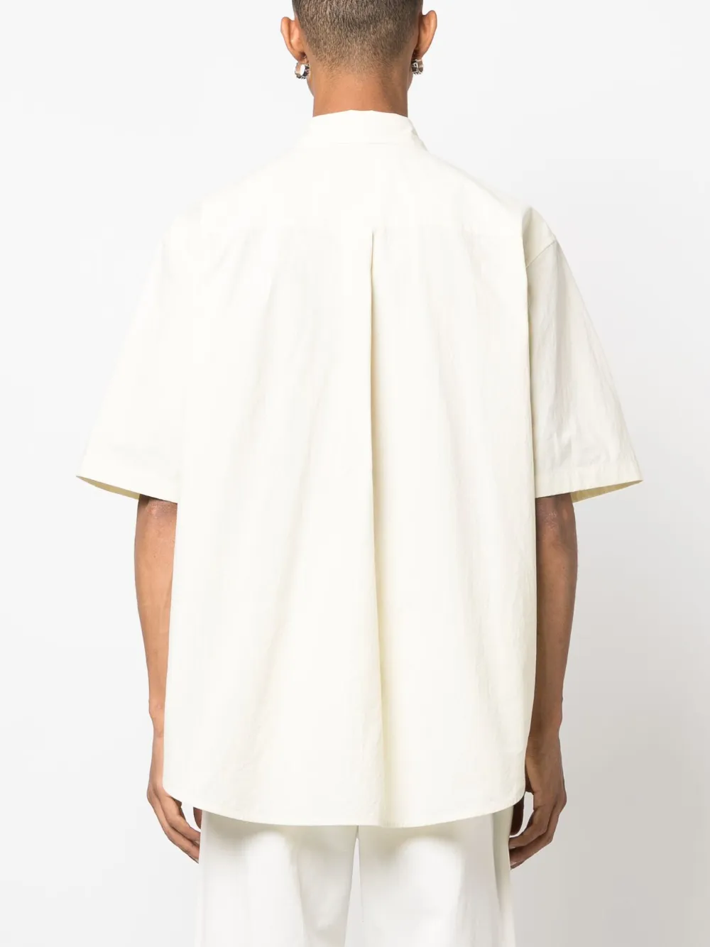 Рубашка с накладным карманом JIL SANDER, желтый — фото 4