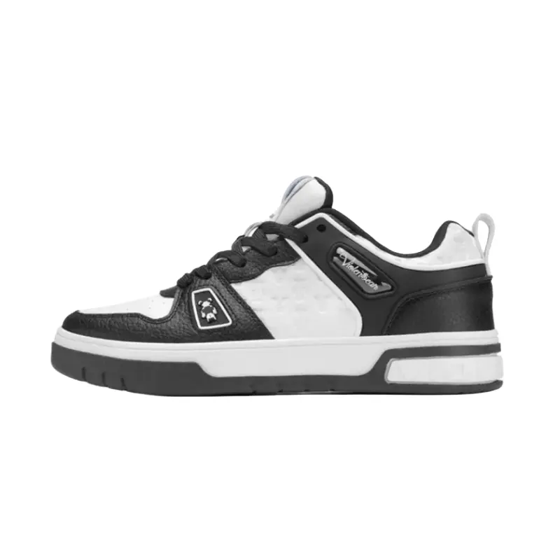 

Кроссовки Violent bears Skateboarding Shoes Unisex Low-top, черный/коричневый