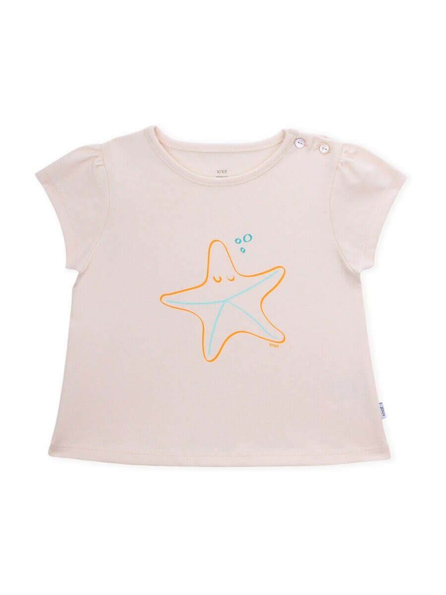 

Футболка KNOT Starfish, бежевый